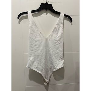 Aritzia V Neck Thong Bodysuit